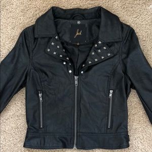 Jack Faux Leather Jacket
